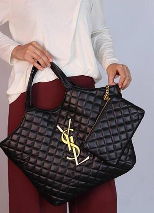 Yves saint laurent tote black