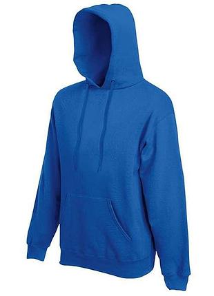 Чоловіча толстовка з капюшоном classic hooded 2xl 51 ярко-синій