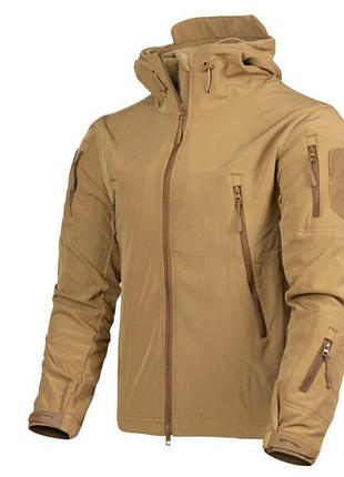 Тактическая куртка esdy softshell койот l