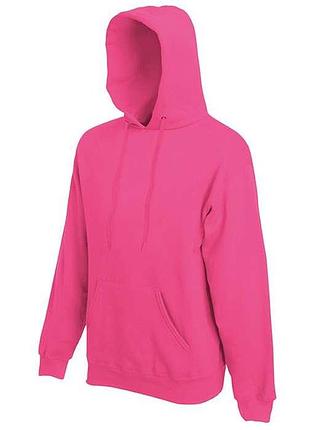 Чоловіча толстовка з капюшоном classic hooded 2xl 57 малиновий
