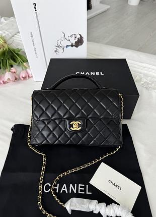 Chanel black gold