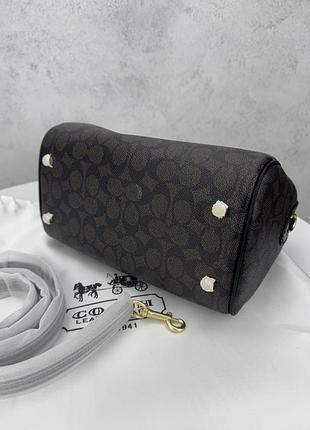 Coach black 25x16x14 4