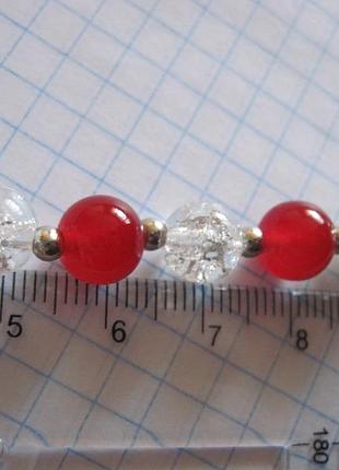 Бусы. ожерелье. стекло . 5