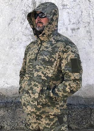 Тактическая военная куртка анорак пиксель 58