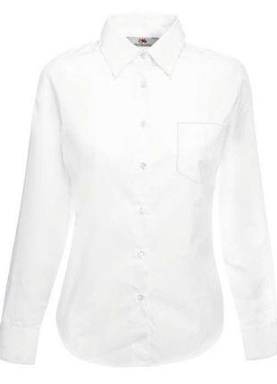 Сорочка жіноча довгий рукав poplin xs 30 білий