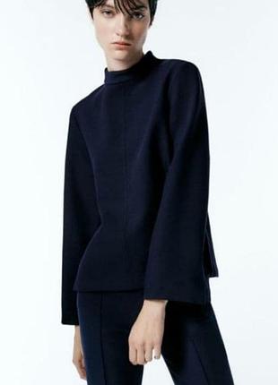 Джемпер из плотной ткани р. s  zara 2