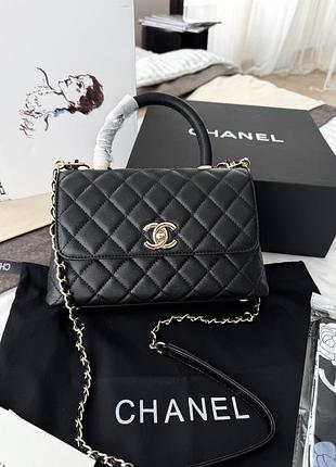 Chanel black gold