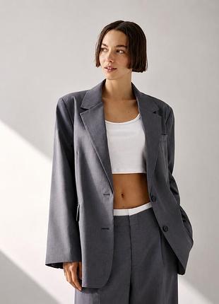 Трендовий актуальний піджак блейзер bershka оверсайз вільного крою підійде на розмір s-l🔥🔥🔥