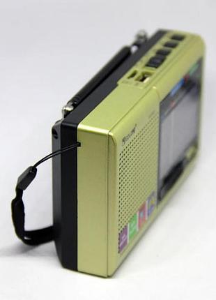 Радіо дачі mp3, портативне fm радіо з usb, всехвильовий приймач ретро радіоприймач аналоговий dp-73