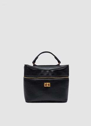 💎 balenciaga rodeo vanity black/gold 22 х 18 х 7 см