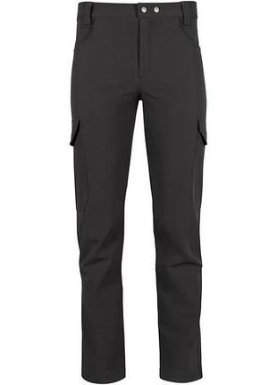 Брюки тактические frontier velox softshell grid fleece black