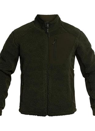 Флисовая кофта mil-tec bearforce cold weather teddy-fleece - olive xl
