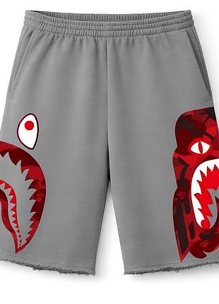 Мужские оверсайз шорты bape m
