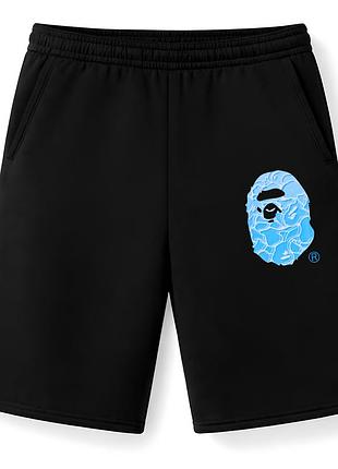 Мужские оверсайз шорты bape l
