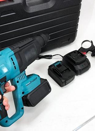 Перфоратор для древесины krafftec 48v 2 акб, сетевой перфоратор для строительных работ yu-88