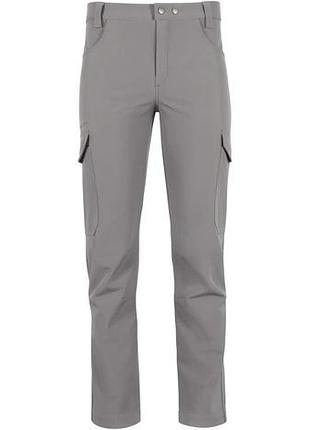 Брюки тактические frontier velox softshell grid fleece charcoal grey