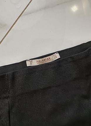 Чорна міні спідниця pull&bear 2