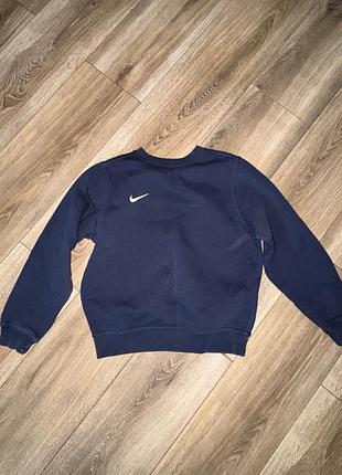 Кофта nike дитяча 10-12 років синя на байці