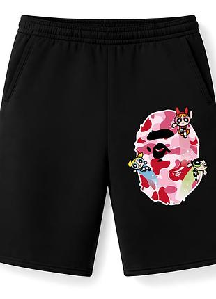 Мужские оверсайз шорты bape m