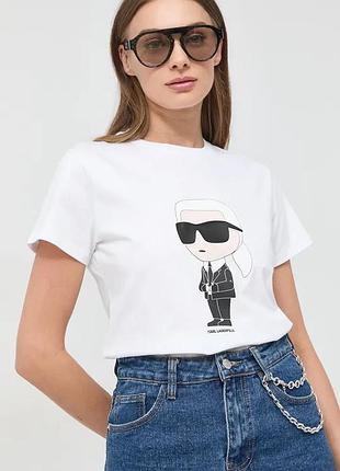 Жіноча футболка karl lagerfeld