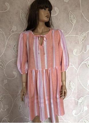 Платье, платье marks &amp; spencer натуральное лен.