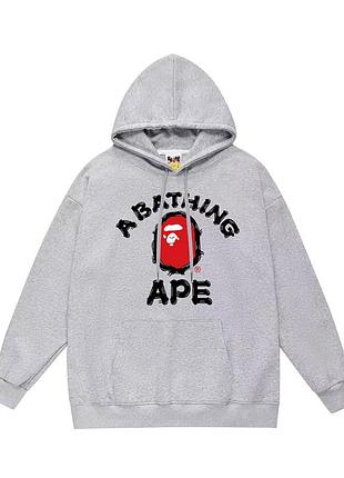 Мужской худи на флисе bape