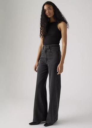 Джинси levis ribcage wide leg braided розмір 32/32