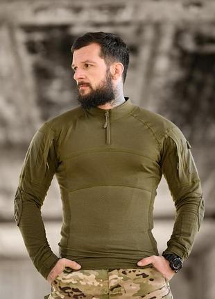 Мужская тактическая прочная и удобная рубашка убакс assault хаки