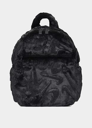 Оригінал жіночий міні рюкзак nike futura faux fur mini backpack fz1328-010 сша новий стан