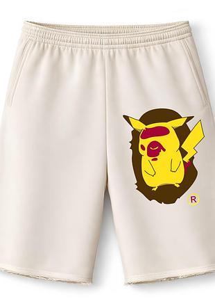 Мужские оверсайз шорты bape l