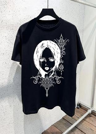 Футболка оверсайз y2k xl-xxl