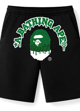 Мужские оверсайз шорты bape xl