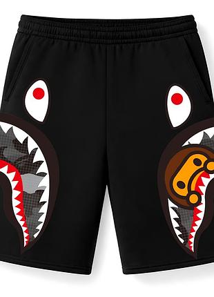 Мужские оверсайз шорты bape