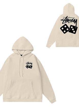 Мужской худи на флисе stussy xxl