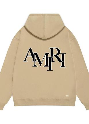 Мужское худи на флисе amiri xl
