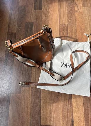 Сумочка zara нова оригінал, в комплекті 2 ремінця