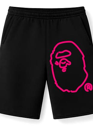 Мужские оверсайз шорты bape l