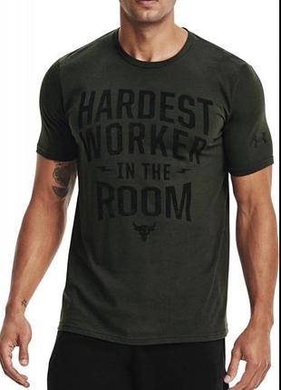 Футболка under armour project rock xl