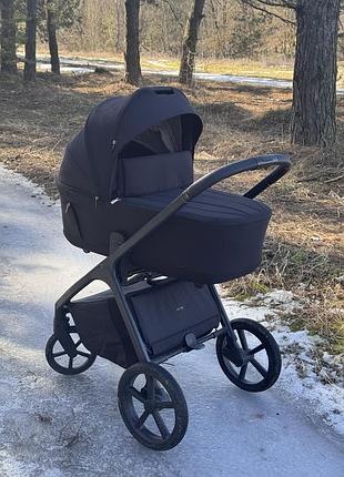 Коляска 2 в 1 carrello vector 2025 crl-6551 shadow black