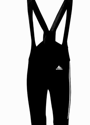 Велошорты с лямками adidas the padded cycling bib shorts (новые, оригинал, размер s,памперс)