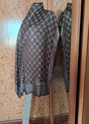 Палантин gucci 180/70 cм