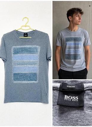Оригінальна футболка hugo boss artwork cotton t-shirt,  p. s
