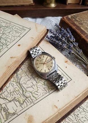 Slava⌚ 26 камней made in ussr часы винтаж советские с металлическим браслетом слава