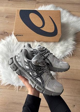 Кроссовки asics gel-kahana 8 light grey dark stripes арт 5080