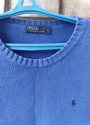 Свитер вязаный polo ralph lauren vintage
