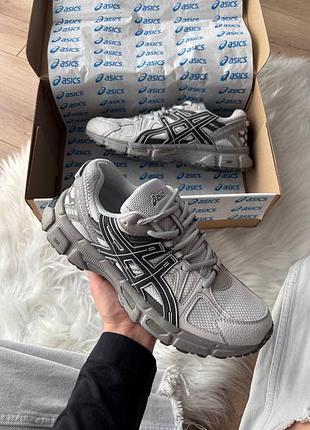 Кроссовки asics gel-kahana 8 light grey dark stripes арт 5080