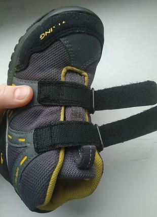 Демисезонные термо ботинки viking gore-tex 28р. 18 см.7 фото