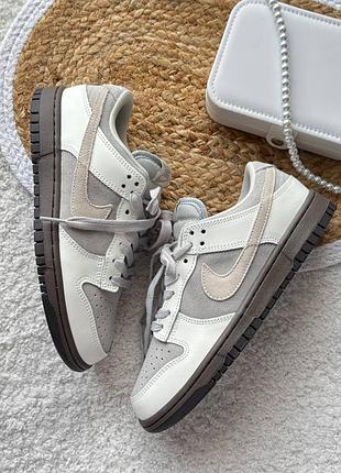 Стильные женские кроссовки nike sb dunk low ironstone