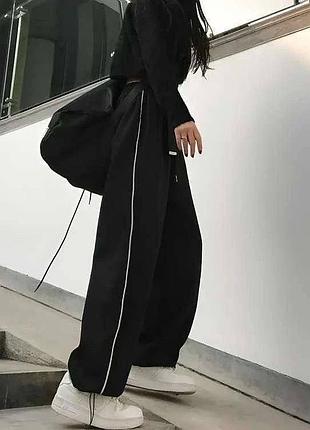 Штани🖤
мод. ss 620
тканина: двохнитка 
размер: 42-46
цвет: черный
сезон: лето-осень
