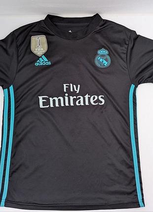 Детская футболка adidas реал мадрид (real madrid 2017/18) третья форма -ronaldo 7